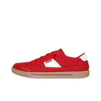 Skechers BOBS B Cute 2.0 Anti Slip Wear Resistant Low Top Canvas Shoes Women's Red