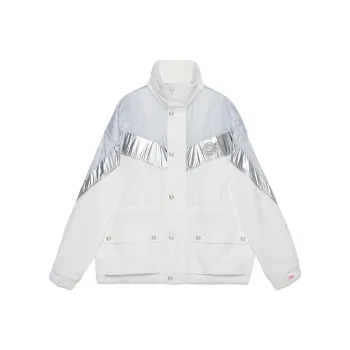 GUCCI Jackets & Coats Women's Silver