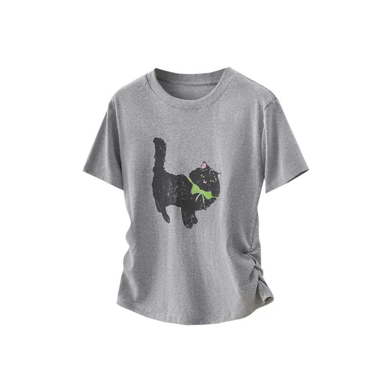 TOUCH SS24 Regular T Shirt Women's Gray-0