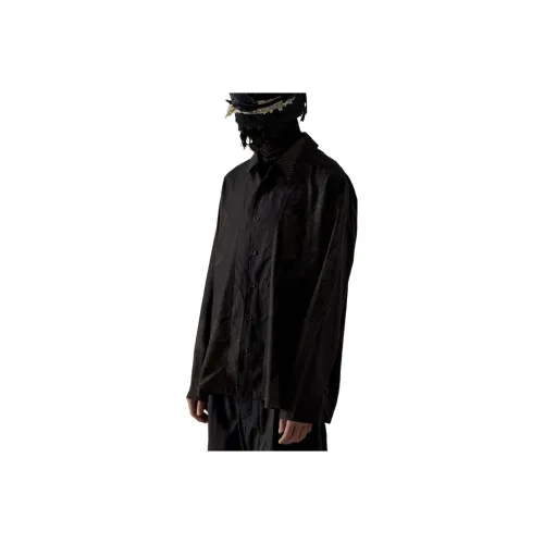 Professor.E 블랙 여성 셔츠