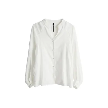 SHALLOW STREAMS Shirt Women's Pearl White