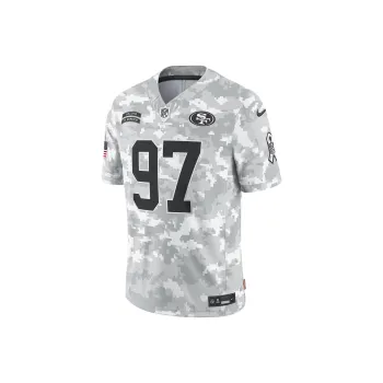 Nike Nick Bosa San Francisco 49ers Salute To Service Men's Nike Dri FIT Nfl Limited Jersey