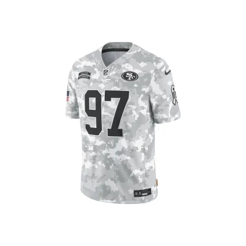 Nike Nick Bosa San Francisco 49ers Salute To Service Men's Nike Dri FIT Nfl Limited Jersey