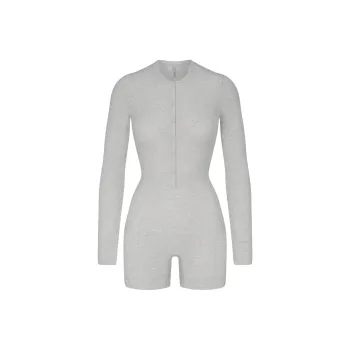 Skims Bodysuits Women's LIGHT HEATHER GREY/Light Heather Gray