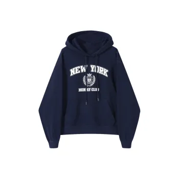 PAZZO Fashion Letter Print Hoodie Women's