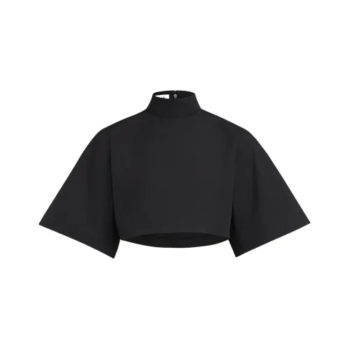 Alaia Highneck Poplin Top