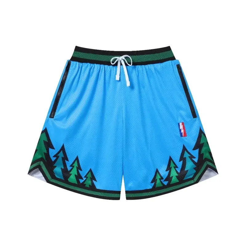 WHELVE Casual Shorts Unisex White-4