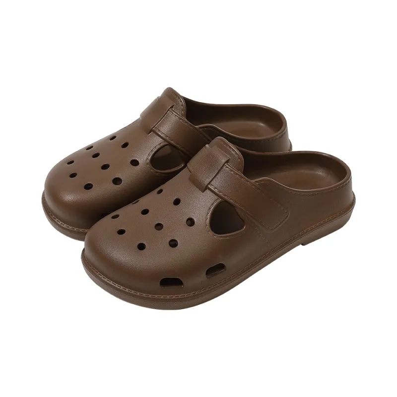 Foot Recreation Clogs Summer Home Practical Closed Toe Slippers/Indoor Slippers-4