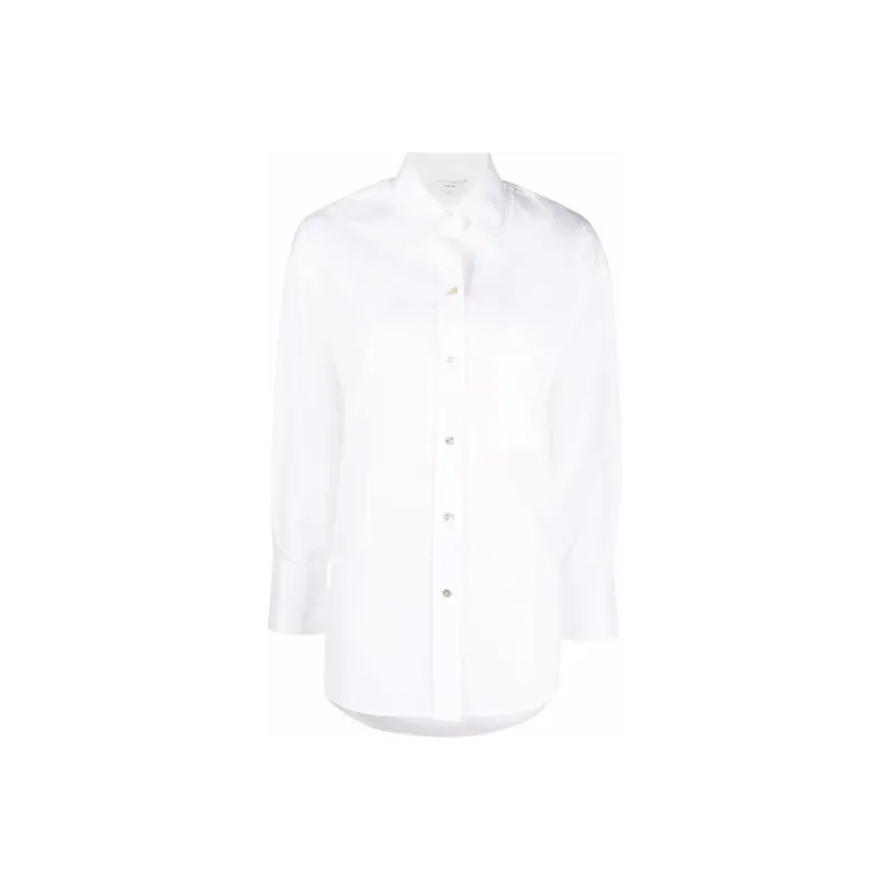 VINCE Classic Cotton Shirt-0