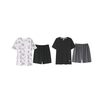 Cotton Gene Pajama Set Unisex Combo Set