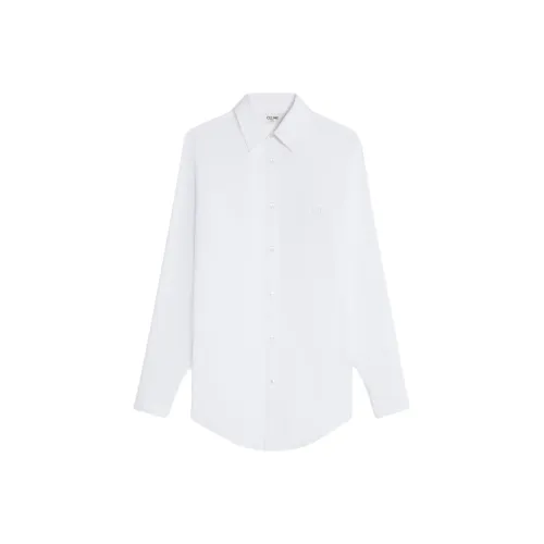 celine and Romy Shirt In Cotton Poplin