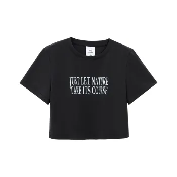 TURN SIGNAL T Shirt Women's Navy Blue