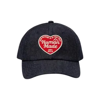 HUMAN MADE Baseball Caps Unisex Blue