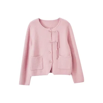 XIANGYING Knitwear Women's Pink