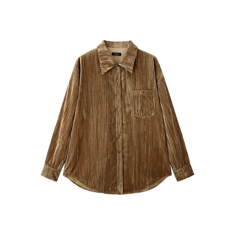 ZHOUMIAO Shirts Women's-0