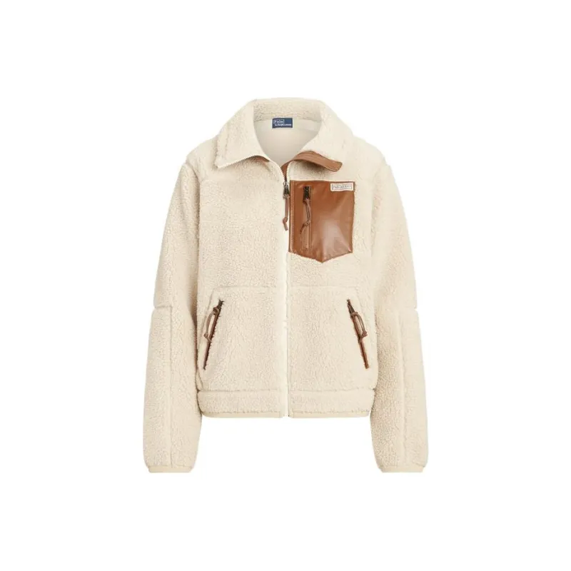 Polo Ralph Lauren FW23 Jackets Coats Women's Beige-0