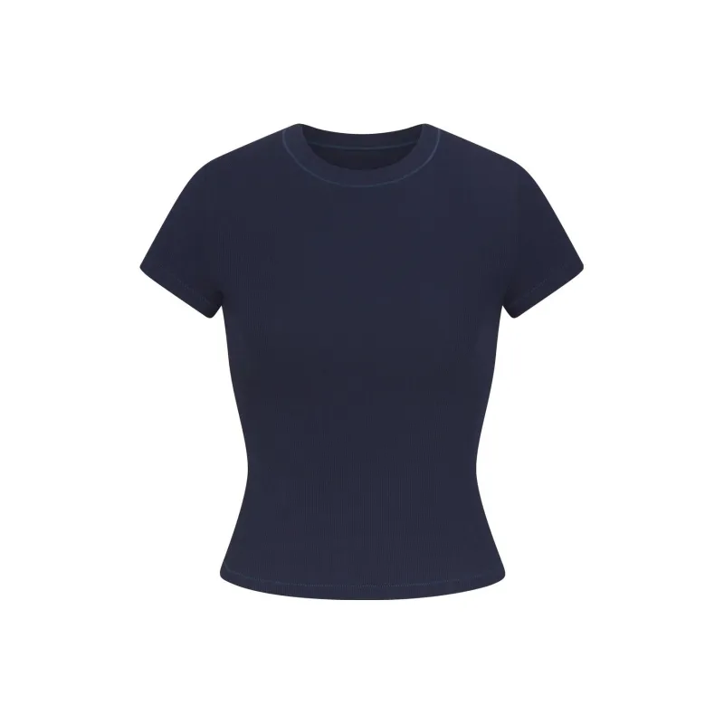 Skims T Shirts Women's Marine Blue-0