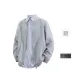 Light Gray+Blue White Stripes[Shirt]