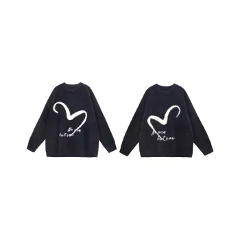 Tryforlove Couple Set Unisex Black