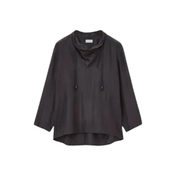 Lemaire Long Sleeved Drawstring Blouse