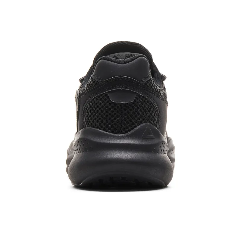 PEAK Cloud Journey, Mesh Cushioning, Rebound, Lightweight, Anti slip Low Top Casual Shoes Men's Black Silver-4