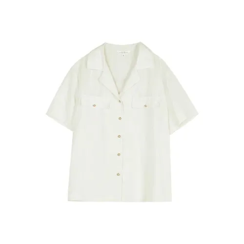 Painting system Shirts Women's Apricot