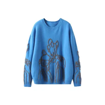 MAIGRE SIMHAT Cashmere Sweater Women's Lake Blue