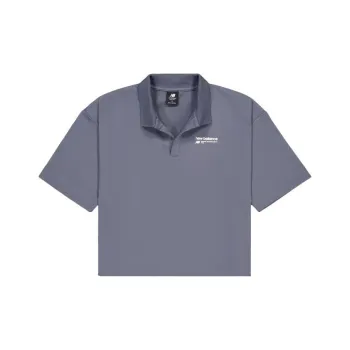 New Balance Polo Shirt Women's Gray