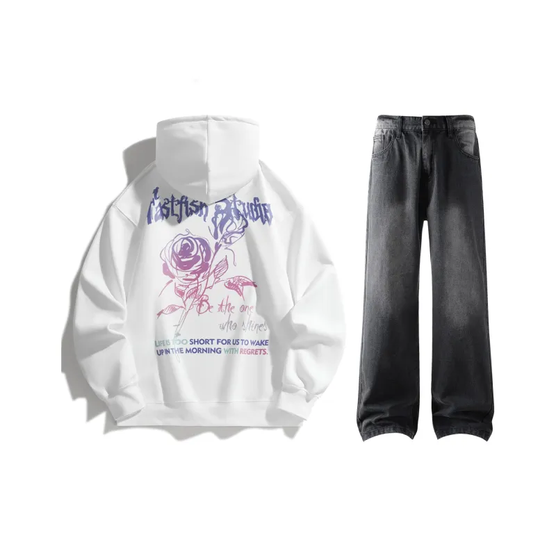 FASTFISH Sweatshirt Sets Unisex-8