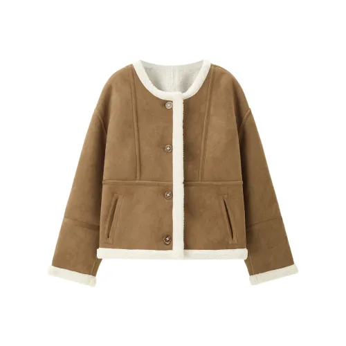 UNIQLO Jackets Women's 88 Latte