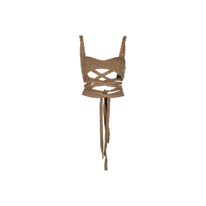 Alanui Palm Springs Knitted Top-0