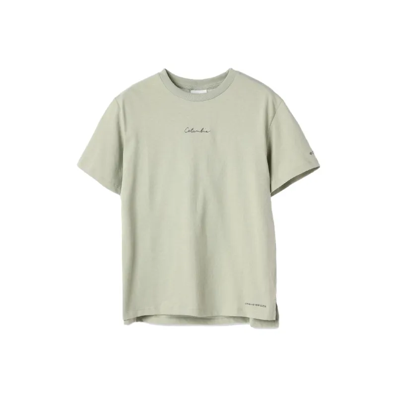 Columbia T Shirts Women's Green-0