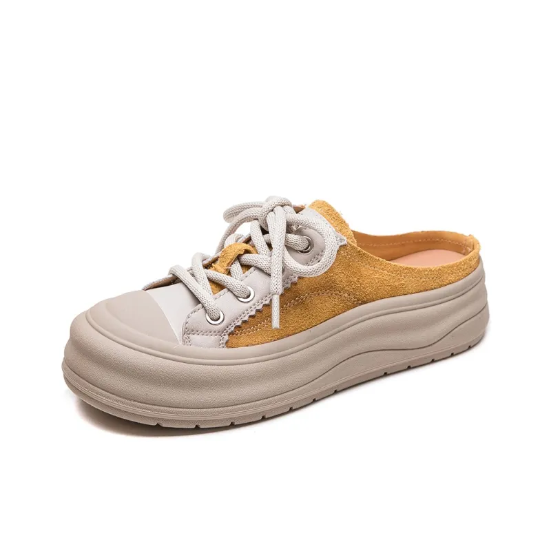 Jay Rubber Sole Abrasion Resistant Closed Toe Slippers Women's-5