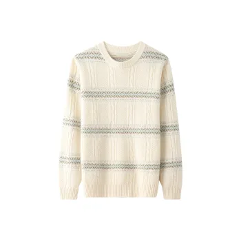 H-YXIANG Cashmere Sweaters Women's White