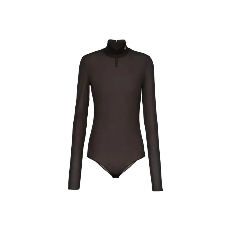 PRADA Gazar Triangle logo Bodysuit-2