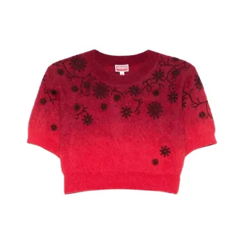 KENZO Marguerite Embellished Sweater