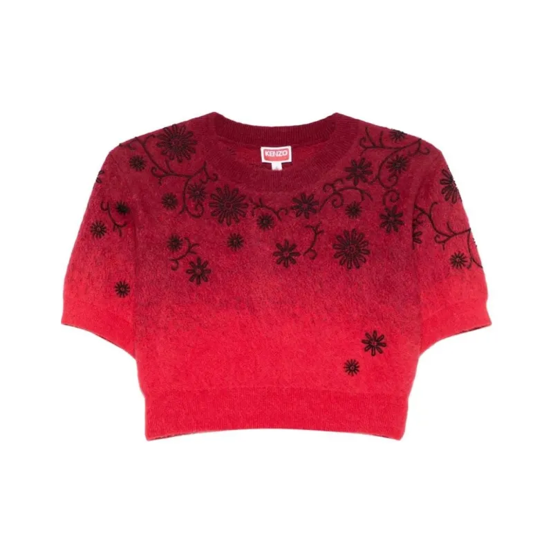KENZO Marguerite Embellished Sweater-0