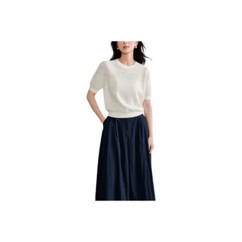 Inman SS24 Knitwear Women's Pearl White