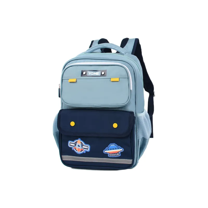 YOME Polyester Student Bag Unisex Multicolor-12