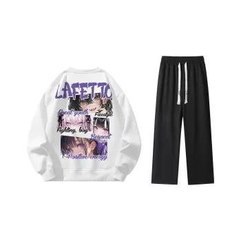 Lafetto Sweatshirt Sets Unisex
