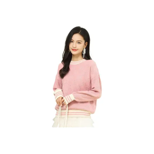 Vidolas Cashmere Sweater Women's Snail Red