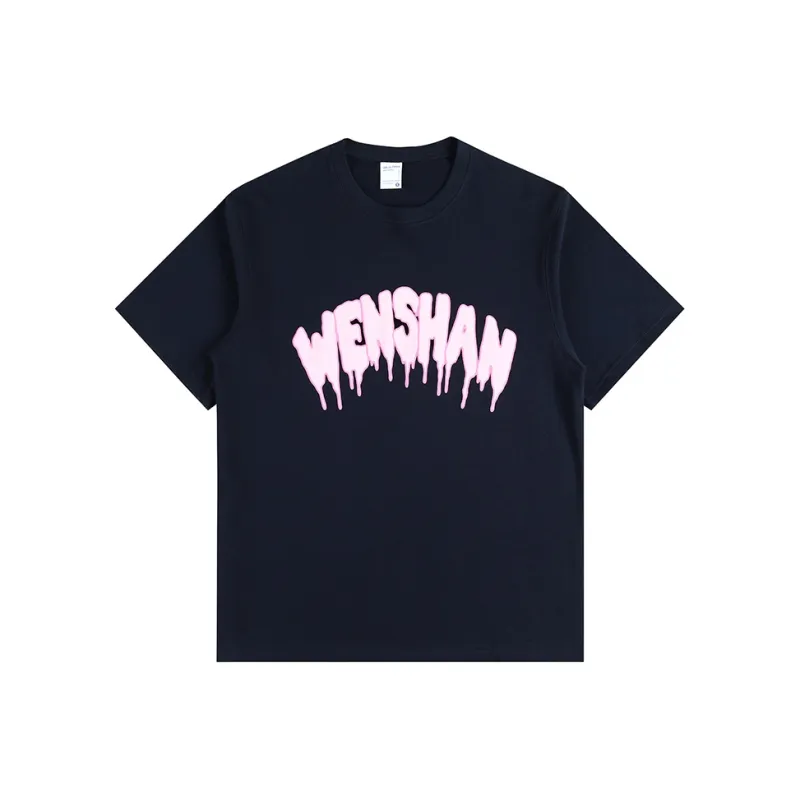 Wen Shan T Shirt Women's Navy Blue-0