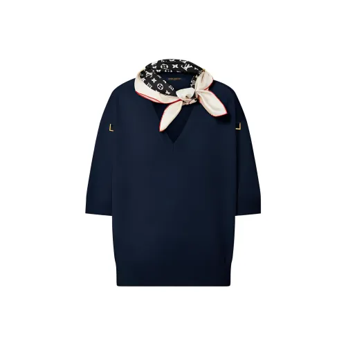LOUIS VUITTON FW22 Knitwear Women's Navy Blue