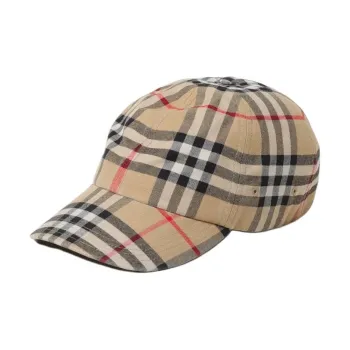 Burberry Check Baseball Cap