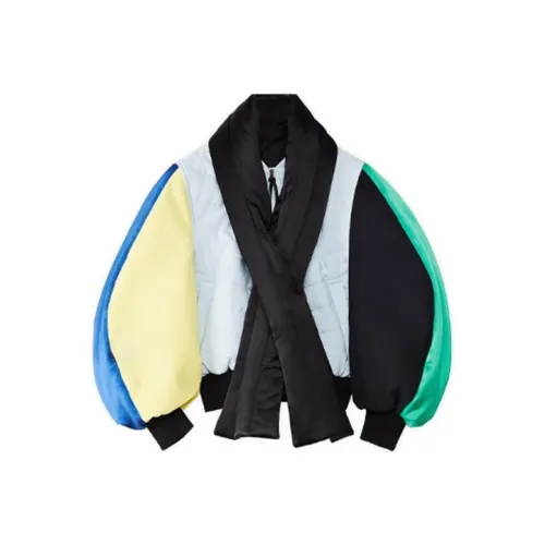 LOEWE Circular Sleeve Bomber Jacket 'Multicolor'