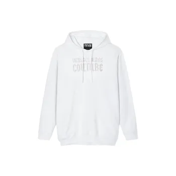 VERSACE Glittered logo Hoodie