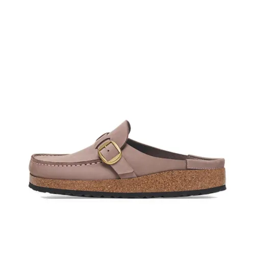 Birkenstock Buckley Closed Toe Slippers Women's Purple Narrow