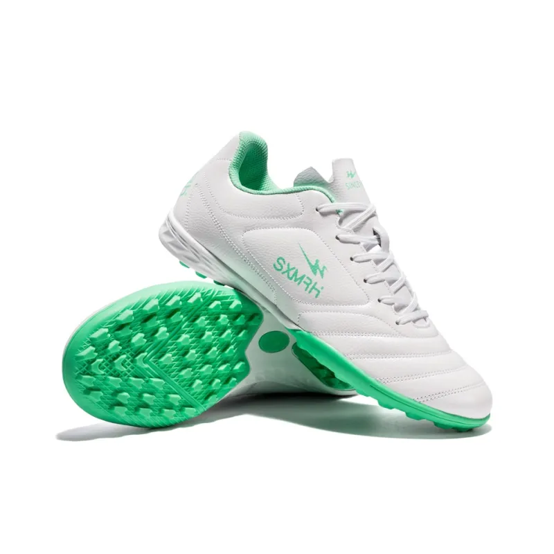 Binary TF Turf Cushioning Abrasion Resistant Lightweight Slip Resistant Soccer Shoes Unisex Fresh Green-4