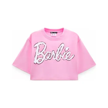 ZARA Zara X Barbie Co-brand Regular T-Shirt Women's