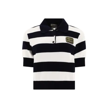 MIU MIU SS24 Polo Shirt Women's Multicolor